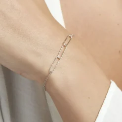 Histoire d'Or Bracelet Chiarina Argent Blanc