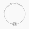 Histoire d'Or Bracelet Chimere Argent Blanc Oxyde De Zirconium