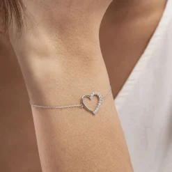 Histoire d'Or Bracelet Chlora Or Blanc Diamant