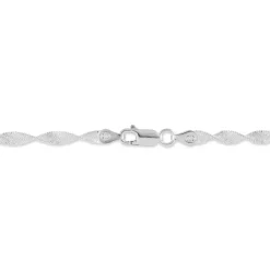 Histoire d'Or Bracelet Ciana Torsade Diamante Argent Blanc