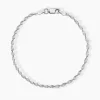 Histoire d'Or Bracelet Ciana Torsade Diamante Argent Blanc