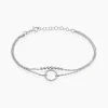 Histoire d'Or Bracelet Claramay Argent Blanc