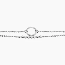 Histoire d'Or Bracelet Claramay Argent Blanc
