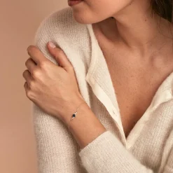 Histoire d'Or Bracelet Clothilde Or Jaune Topaze Oxyde De Zirconium