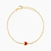 Histoire d'Or Bracelet Coralie Coeur Or Jaune