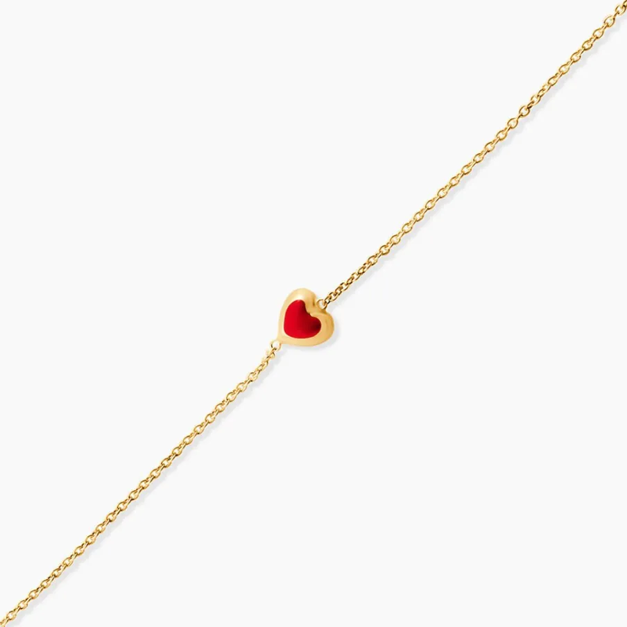 Histoire d'Or Bracelet Coralie Coeur Or Jaune