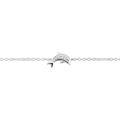 Histoire d'Or Bracelet Court Argent Blanc Giullia Oxyde De Zirconium