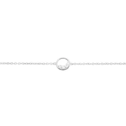 Histoire d'Or Bracelet Court Argent Blanc Vivence Oxyde De Zirconium