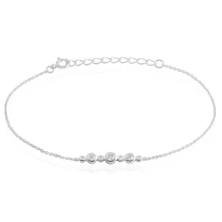 Bracelet Cristof Argent Oxyde-Histoire d'Or Discount