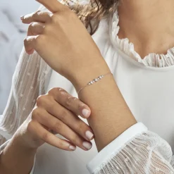 Bracelet Cristof Argent Oxyde-Histoire d'Or Discount