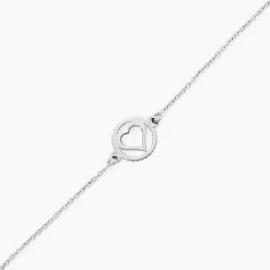 Bracelet Cuore Argent Blanc-Histoire d'Or Discount