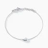 Bracelet Curve Argent Blanc-Histoire d'Or Best