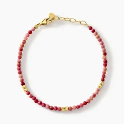 Bracelet Cyclades Argent Jaune Rhodonite-Histoire d'Or Outlet