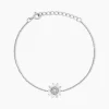 Histoire d'Or Bracelet Daisy Argent Blanc Oxyde De Zirconium