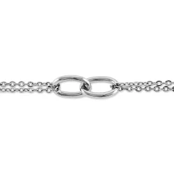 Histoire d'Or Bracelet Dalya Acier Blanc