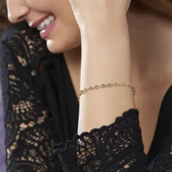 Bracelet Dami Maille Grain De Cafe-Histoire d'Or