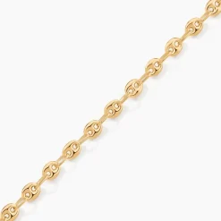 Histoire d'Or Bracelet Dami Maille Grain De Cafe