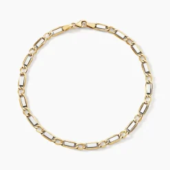 Histoire d'Or Bracelet Danae Plaquette Or Bicolore