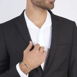 Bracelet Danae Plaquette Or Bicolore-Histoire d'Or Outlet