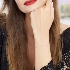 Histoire d'Or Bracelet Danael Argent Blanc