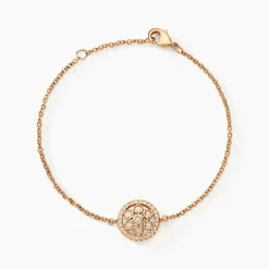 Histoire d'Or Bracelet Danya Plaqué Or Doré Oxyde De Zirconium