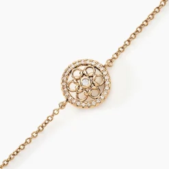 Histoire d'Or Bracelet Danya Plaqué Or Doré Oxyde De Zirconium