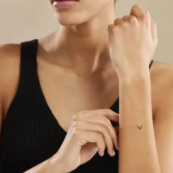 Bracelet Dao Or Jaune Oxyde De Zirconium-Histoire d'Or Best