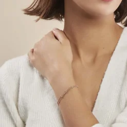 Histoire d'Or Bracelet Daralea Argent Tricolore