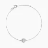 Histoire d'Or Bracelet Dari Or Blanc Oxyde De Zirconium