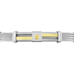 JOURDAN Bracelet Davilia Or Acier Bicolore