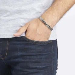 JOURDAN Bracelet Davilia Or Acier Bicolore