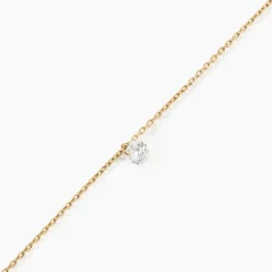 Bracelet Delma Plaqué Or Jaune Oxyde De Zirconium-Histoire d'Or