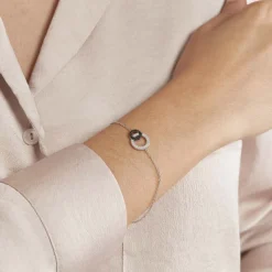 Bracelet Diana Argent Blanc Oxyde De Zirconium-Histoire d'Or Clearance