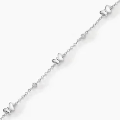 Histoire d'Or Bracelet Diep Argent Blanc Oxyde De Zirconium