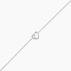 Histoire d'Or Bracelet Dorthea Argent Blanc Oxyde De Zirconium