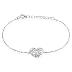 Bracelet Douglas Argent Blanc Oxyde De Zirconium-Histoire d'Or Clearance