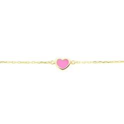 Bracelet Dulcie Coeur Or Jaune Nacre-Histoire d'Or Hot