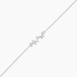 Histoire d'Or Bracelet Eclat d'Aurore Argent Blanc Oxyde De Zirconium