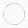 Bracelet Eclat d'Aurore Argent Blanc Oxyde De Zirconium-Histoire d'Or Clearance