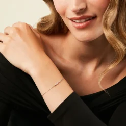 Bracelet Eclat d'Aurore Argent Blanc Oxyde De Zirconium-Histoire d'Or Clearance