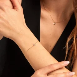 Histoire d'Or Bracelet Eclats Solaires Or Jaune