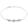 Histoire d'Or Bracelet Edyta Argent Blanc Oxyde De Zirconium