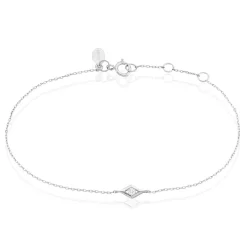 Bracelet Eirena Or Blanc Diamant-Histoire d'Or