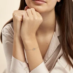 Histoire d'Or Bracelet Elenza Argent Blanc