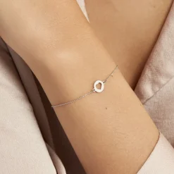 Histoire d'Or Bracelet Elenza Argent Blanc