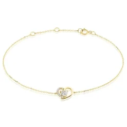 Bracelet Eliana Or Jaune Topaze Oxyde De Zirconium-Histoire d'Or New