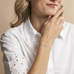 Bracelet Eliana Or Jaune Topaze Oxyde De Zirconium-Histoire d'Or New