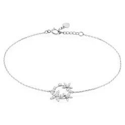 Histoire d'Or Bracelet Elinia Argent Blanc Oxyde De Zirconium
