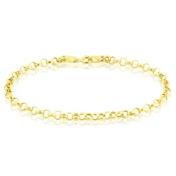 Histoire d'Or Bracelet Elviaae Maille Jaseron Or Jaune