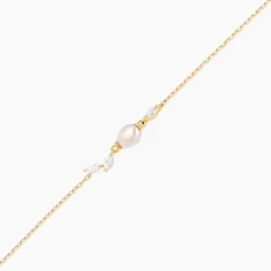 Bracelet Elysia Or Jaune Perle De Culture Oxyde De Zirconium-Histoire d'Or Best